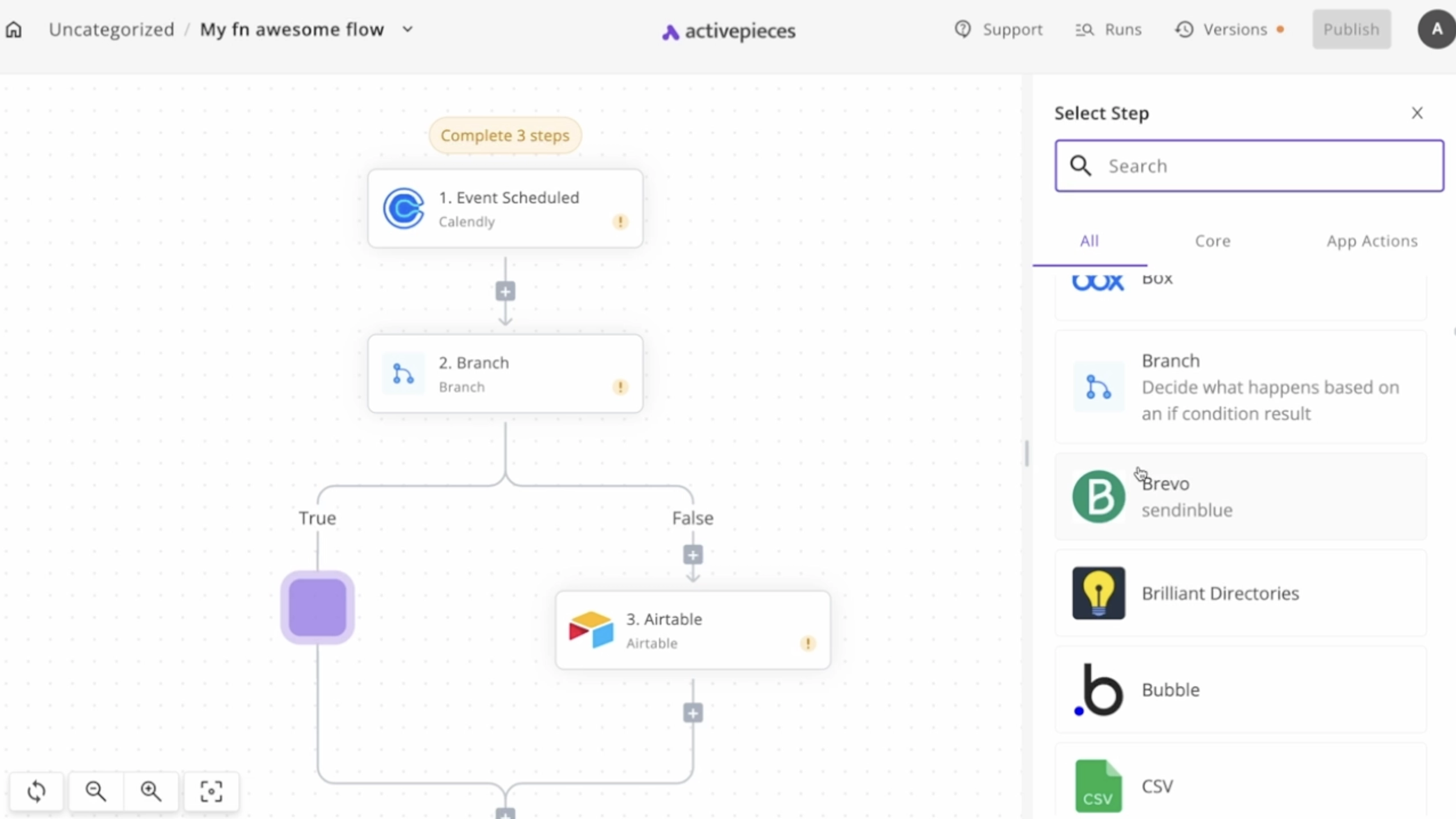 Activepieces on Sliplane